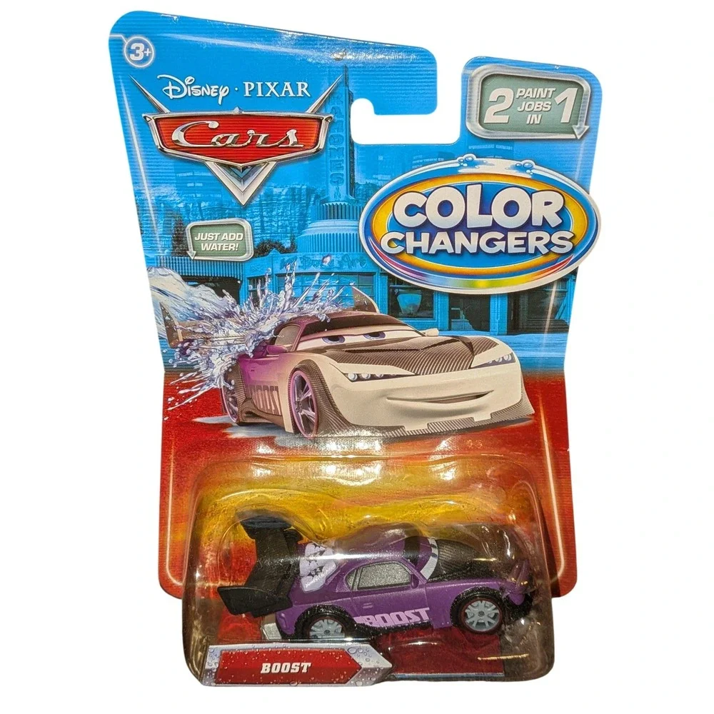 Disney Pixar Cars Color Changers Boost Die-Cast Vehicle 1:55‎ Scale Mattel T5642